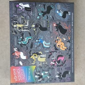 Women in Science 500 Piece Jigsaw Puzzle Poster Rachel Ignotofsky Potter 18"x24"